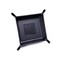 Dacasso Classic Black Leather Travel Change Tray AG-1088 - alternate 2